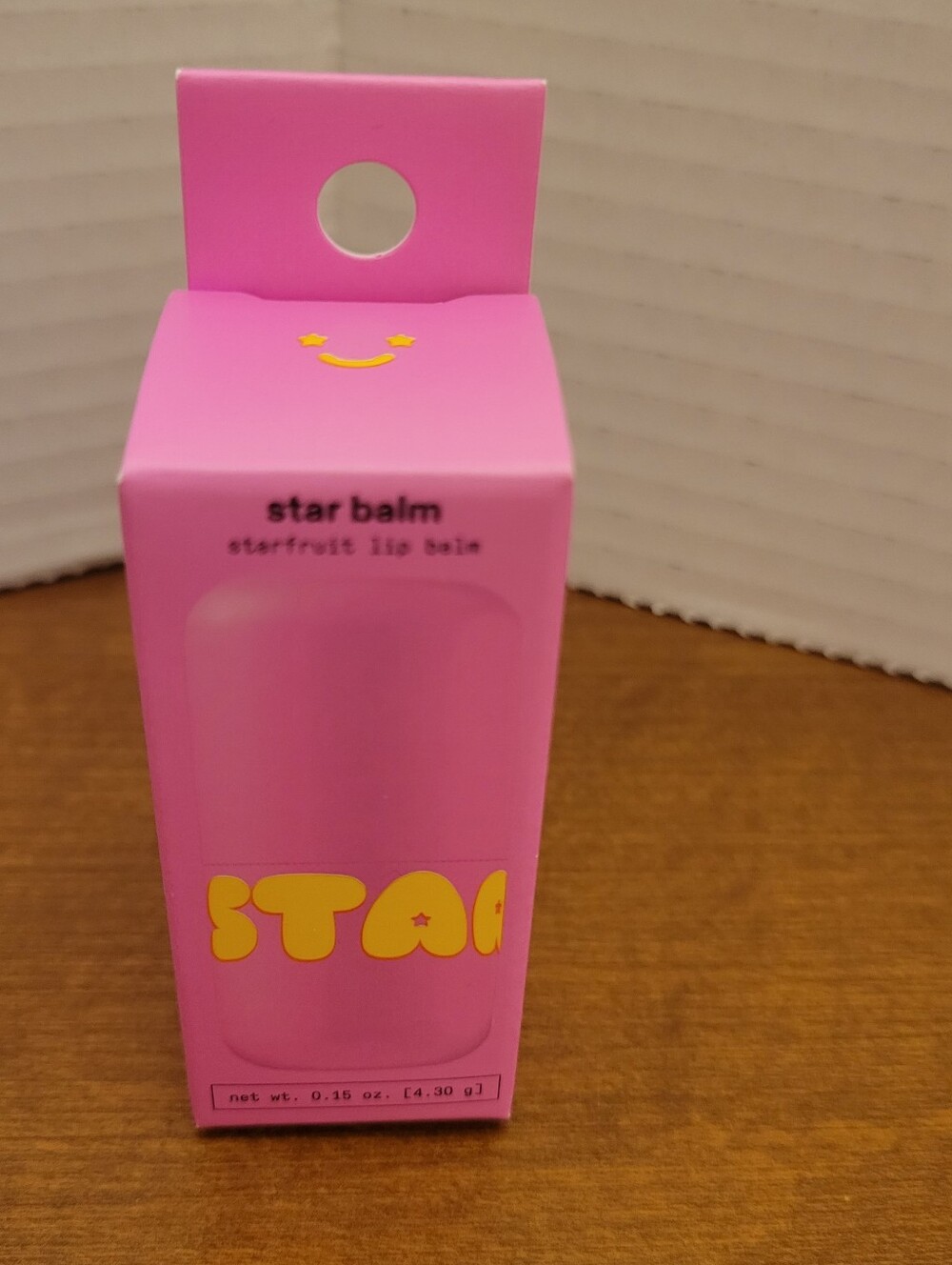 Starface Star Balm Lip Balm, Starfruit. NEW